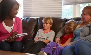 social worker children family